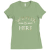 Winter (a213) Ladies Fitted T-Shirt