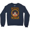 smart strong sensual woman Crewneck Sweatshirt