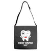 First Tooth Date Adjustable Strap Totes