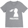 politics V-Neck Tee
