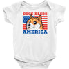 doge bless america Baby Bodysuit