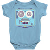 reel to reel Baby Onesie
