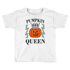 halloween pumpkin queen Toddler T-shirt
