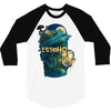 totoro 3/4 Sleeve Shirt