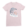jurassic hoth Ladies Fitted T-Shirt
