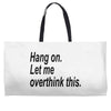 hang on Weekender Totes