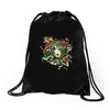 beauty before death Drawstring Bags