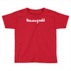 running wild logo Toddler T-shirt