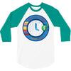 clock 3/4 Sleeve Shirt