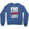 5 mystery bundle funny offensive multibuy Crewneck Sweatshirt