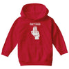 read between the lines Youth Hoodie