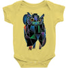polygonal owl Baby Onesie