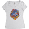 amistad digital Women's Triblend Scoop T-shirt