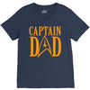 captain dad V-Neck Tee