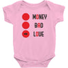 money bad love Baby Bodysuit