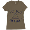 can't even Ladies Fitted T-Shirt