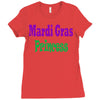mardi gras princess Ladies Fitted T-Shirt