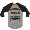 Super Cool Mother In Law Of A Freaking Awesome Son In Law 3/4 Sleeve Shirt