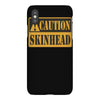 caution skinhead, ideal birthday gift or present iPhoneX Case