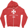 not really here tumblr gift present 1880 Zipper Hoodie