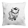 no sympathy for the devil Throw Pillow