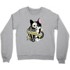 schrodinger cat tattoo Crewneck Sweatshirt