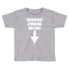 warning choking hazard printed Toddler T-shirt