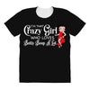 i'm that crazy girl who loves betty boop a lot All Over Women's T-shirt