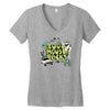 zuul house rock Women's V-Neck T-Shirt