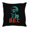 b Throw Pillow