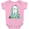 scream floral Baby Bodysuit