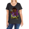 old dirty dermot 2 Ladies Curvy T-Shirt