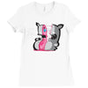 new brains Ladies Fitted T-Shirt