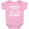 This Guy Loves His Boyfriend Baby Onesie