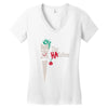 the hafather Women's V-Neck T-Shirt