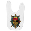 pirate bones skull Baby Bibs
