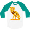 owl 3/4 Sleeve Shirt
