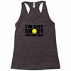 i'm not short, i'm fun size Racerback Tank