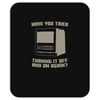 try restart Mousepad