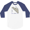 hypotenuse math humor 3/4 Sleeve Shirt