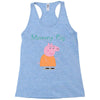 peppa pig mommy pig Racerback Tank