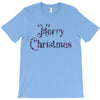 merry christmas colorful glitter T-Shirt