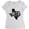 Beto For Senate Texas Map Women's Triblend Scoop T-shirt
