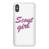 scout girl iPhoneX