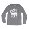Queens Are Born In July Long Sleeve Shirts