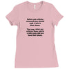 criticize Ladies Fitted T-Shirt