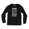 think outside the box Long Sleeve Shirts