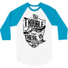 danger music 3/4 Sleeve Shirt
