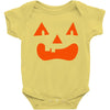 fun face pumpkin Baby Bodysuit