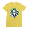 seattle 12. man Ladies Fitted T-Shirt